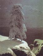 Ivan Shishkin A Pine there stands in the northern wilds oil painting artist